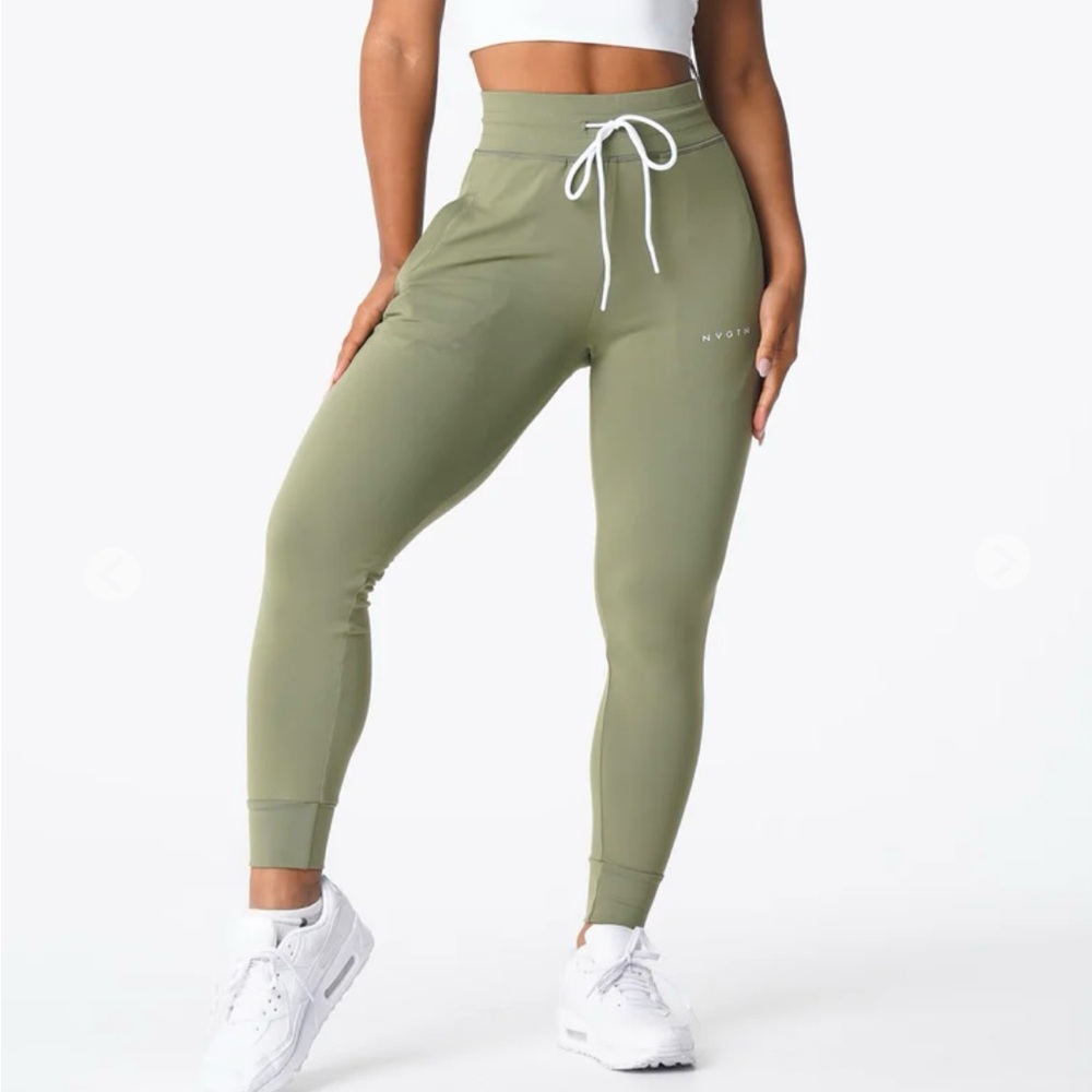 Olive green NVGTN joggers